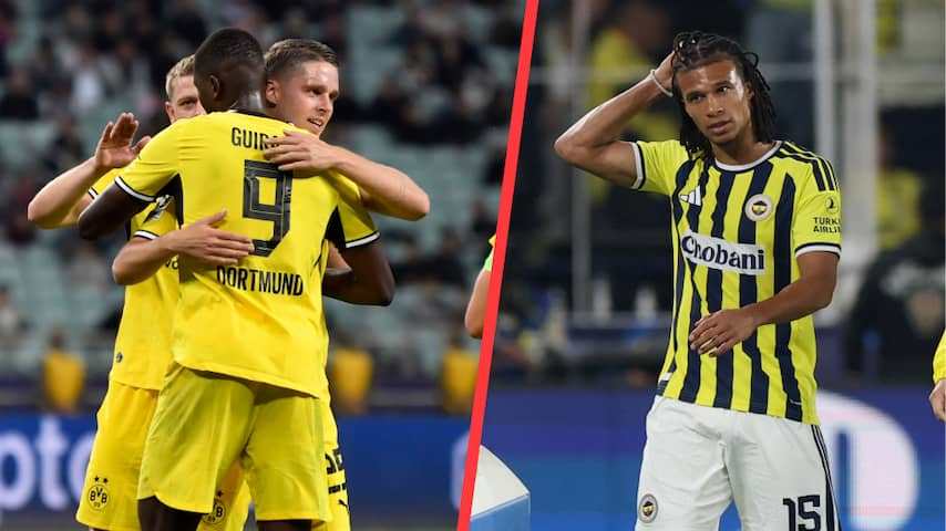 Veerman geeft cruciale assist bij CL-zege Dortmund, Aké valt uit bij Fenerbahçe