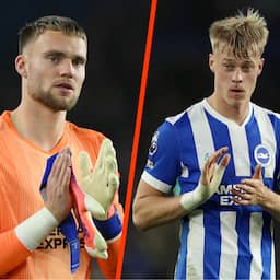 Verbruggen en Van Hecke grijpen hoofdrol bij gelijkspel Brighton tegen West Ham