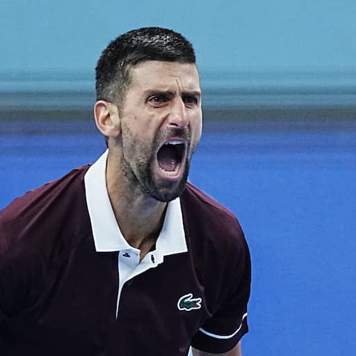 Illustratie bij: Djokovic boekt eerste zege sinds juli ondanks nieuwe fysieke problemen