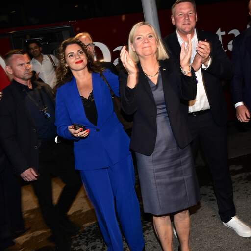 Illustratie bij: Centrumlinkse oppositie in Zweden aan kop in exitpoll, stemmen worden geteld