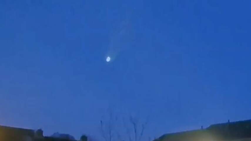 Bekijk hier beelden van de meteoor