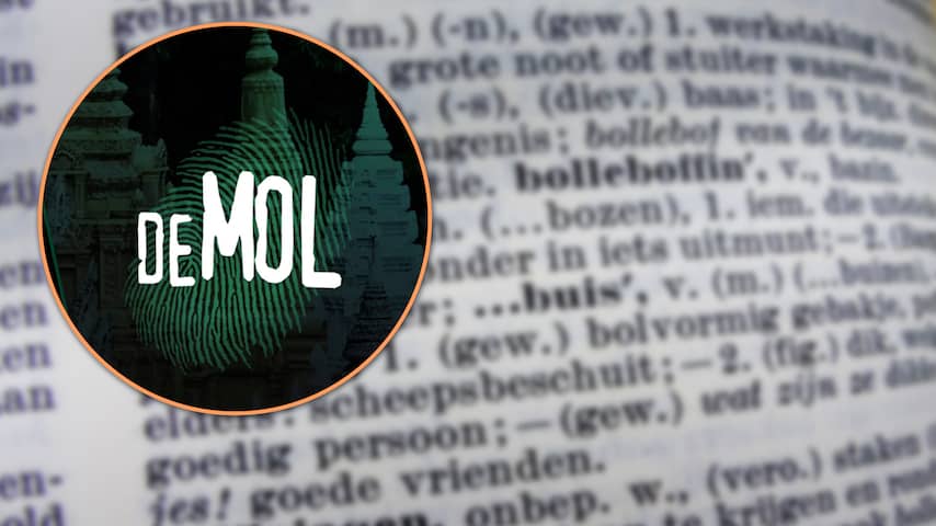 Woord 'mol' krijgt dankzij Wie is de Mol? extra betekenis in Van Dale