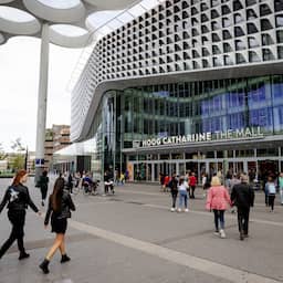 Hoog Catharijne in Utrecht 's nachts afgesloten vanwege ernstige overlast
