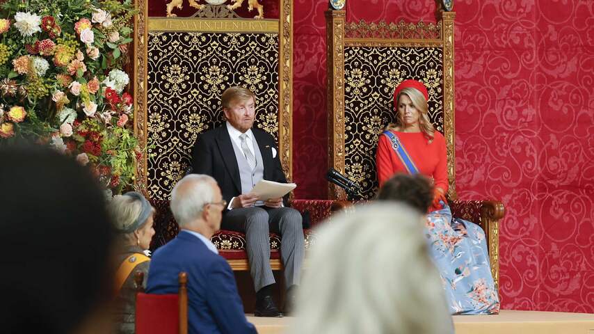 Terugkijken: Koning Willem-Alexander leest de troonrede voor