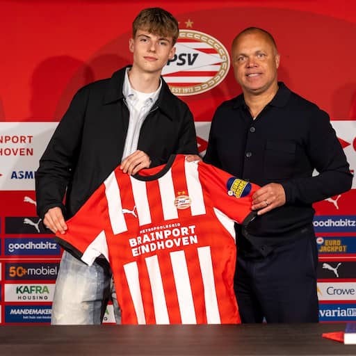 Illustratie bij: PSV neemt talentvolle spits Mikkel Bro Hansen (17) over van Bodø/Glimt