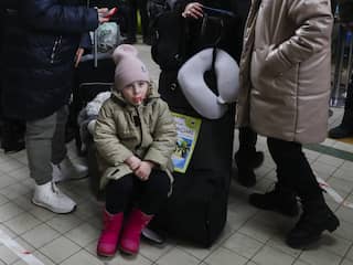 Zo ziet de vlucht voor de oorlog in Oekraïne eruit