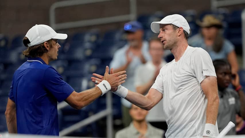 Van de Zandschulp verrast opnieuw op US Open: 'Het was weer fantastisch'