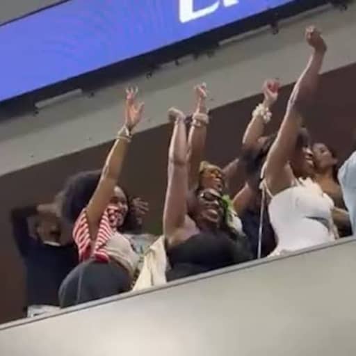 Illustratie bij: Influencers verstoren wedstrijden op US Open: 'Het gaat een beetje te ver'