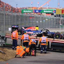 Verstappen snel uitgeschakeld in laatste GP Nederland na zware crash