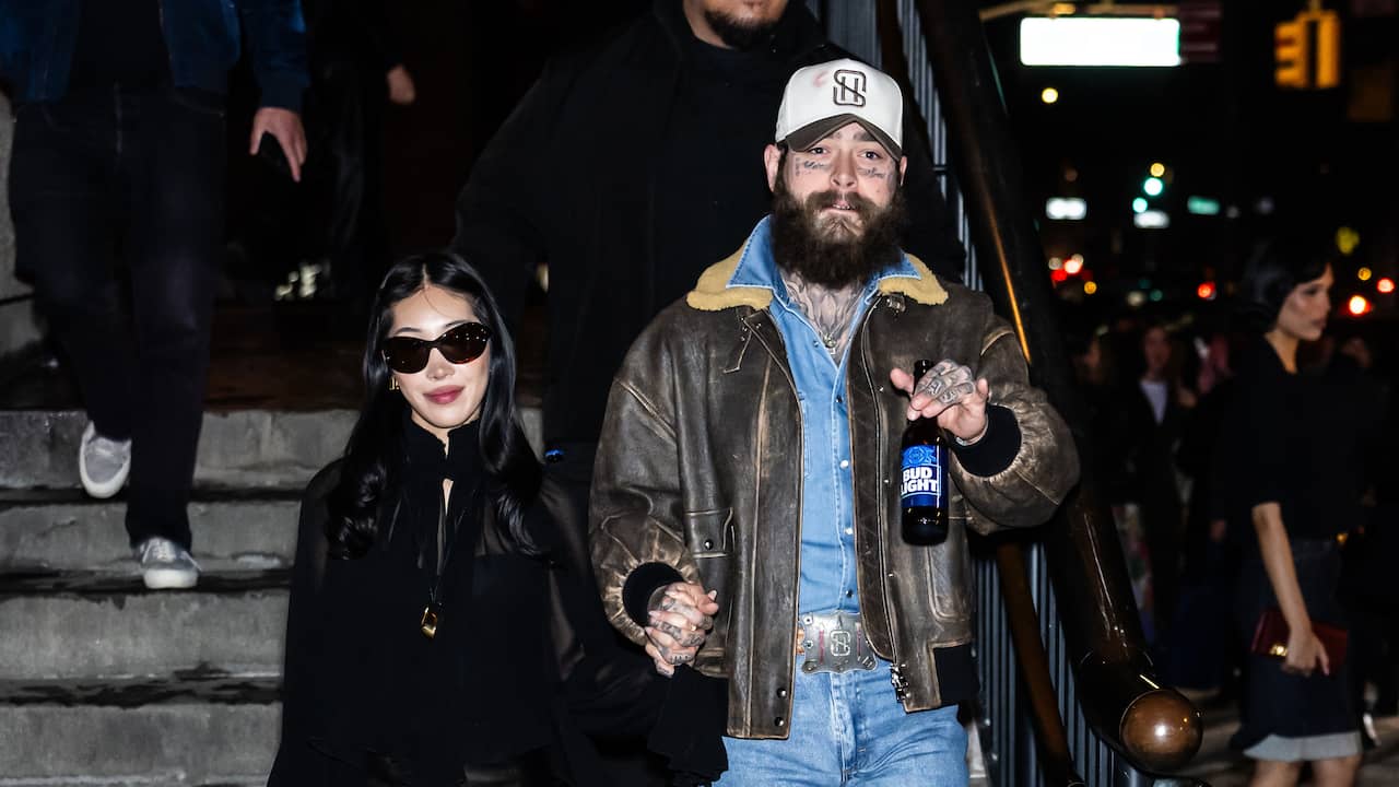 Foto bij Post Malone verloofd met partner Christy Lee