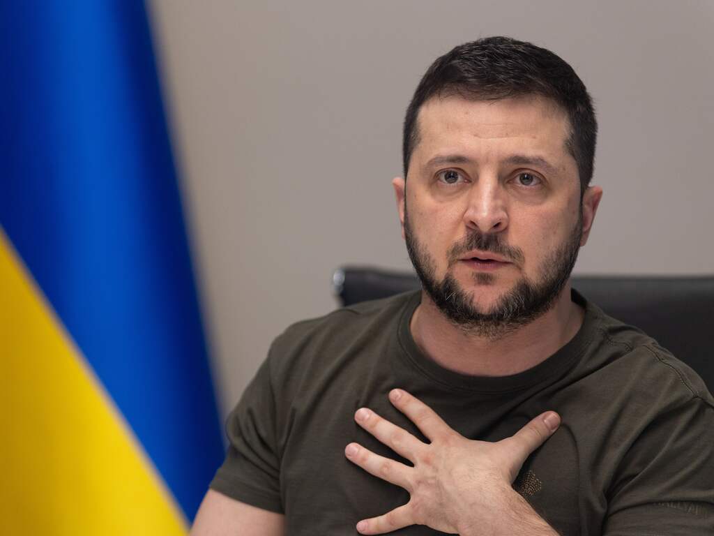 Oekraïense president Zelensky: 'We zijn klaar voor tegenoffensief'