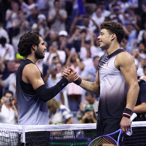 Illustratie bij: Shelton én Alcaraz genieten van hun nachtduel op US Open: 'Het was episch'
