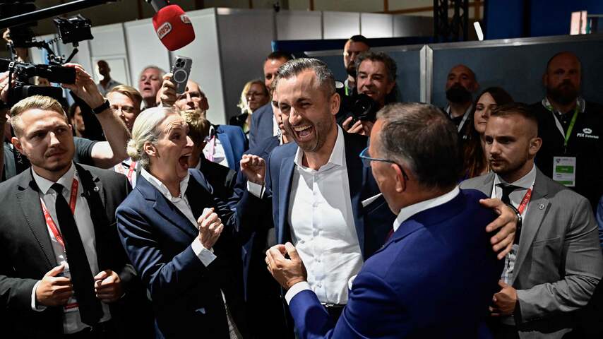Foto bij Zorgen om winst AfD in deelstaat, partij zelf wil zege op landelijk niveau herhalen