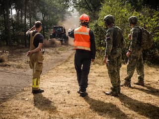 Opruimingsdienst ingezet bij natuurbrand Venray uit vrees voor WO II-munitie