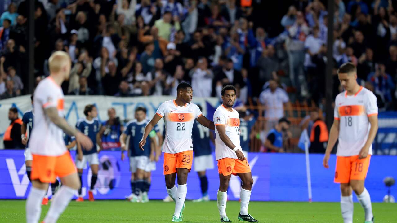 Foto bij Live Nations League | Oranje na dramatische eerste helft in de problemen in Griekenland