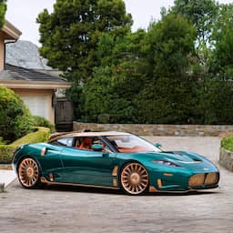 Spyker-baas Victor Muller toont Californië eerste nieuwe sportauto in jaren