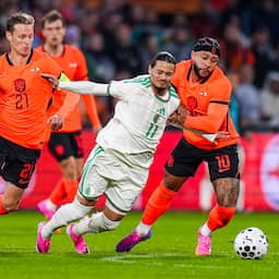 Oranje verliest uitzwaaiwedstrijd tegen Algerije door goal Feyenoorder Hadj Moussa