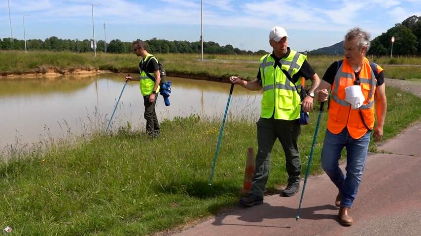Veteranen zoeken in Kerkrade mee naar vermiste Gino