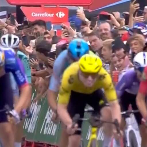 Illustratie bij: Video | Brennan sprint Cort eruit en wint zijn vijfde Vuelta-etappe
