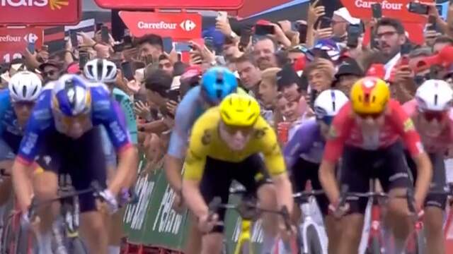Brennan sprint Cort eruit en wint zijn vijfde Vuelta-etappe
