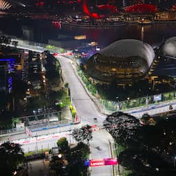 Avondrace in Singapore dankzij 1.847 lampen: 'Nog nooit misgegaan'
