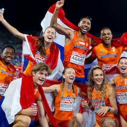 Nederland sluit succesvolste EK atletiek ooit af met goud en brons op estafette