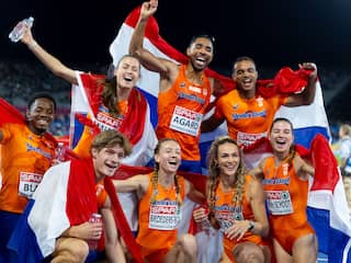 Nederland sluit succesvolste EK atletiek ooit af met goud en brons op estafette