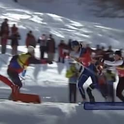 NU+ | De opmerkelijke actie van de Noorse langlaufcoach op de Spelen in Turijn