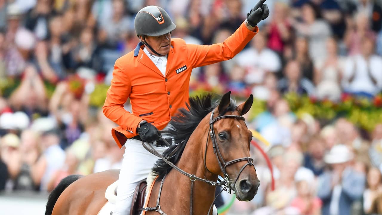 Dubbeldam pakt Europese titel bij het springen in Aken