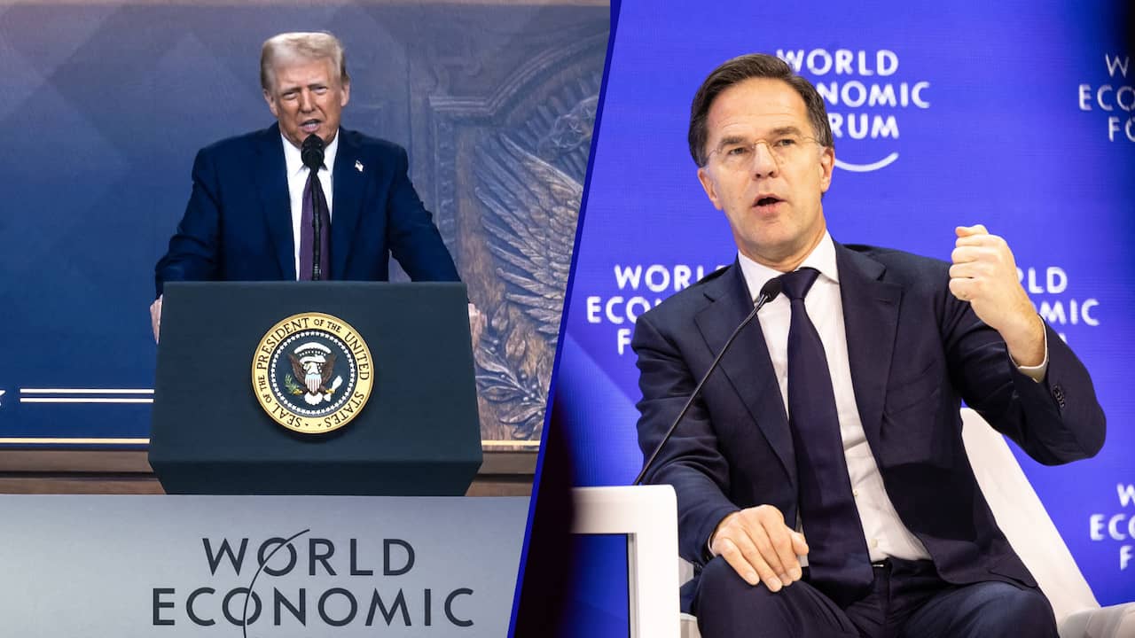 Trump als 'hoofdact', bijrol Rutte en Schoof: dit gebeurt er op het WEF in Davos