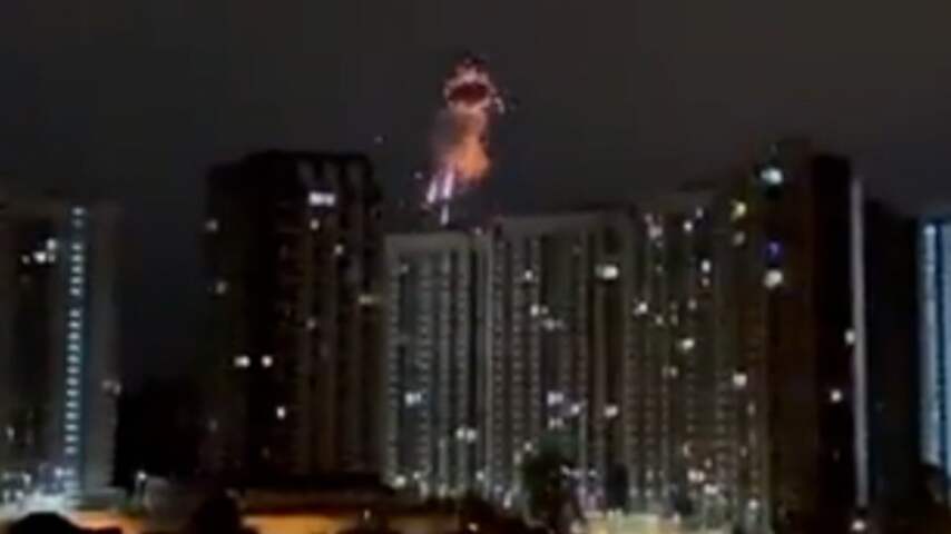 Zo werden kamikazedrones boven Kyiv uit de lucht geschoten