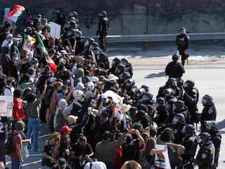 Ongeregeldheden in Los Angeles komen Trump politiek niet verkeerd uit