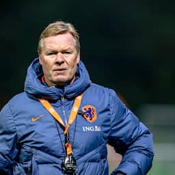 Koeman miste training Oranje vanwege gezondheidssituatie van zijn vrouw