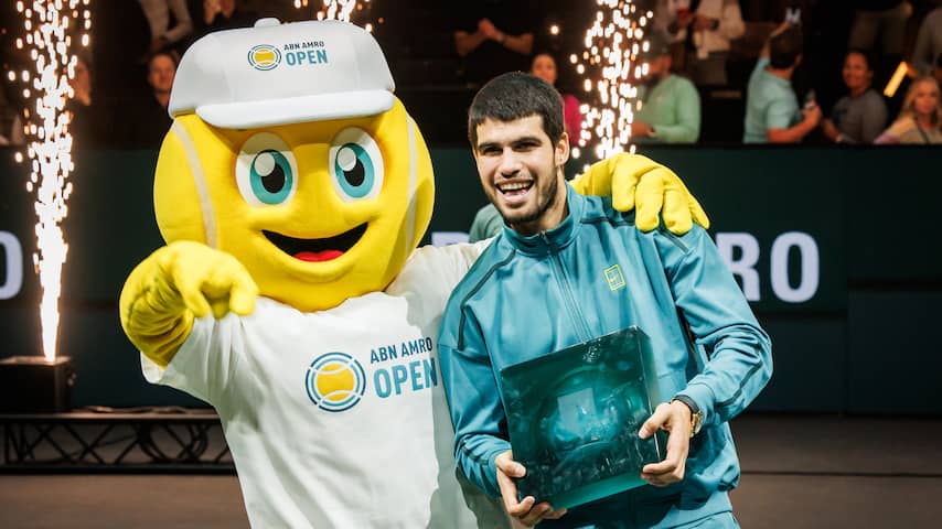 Oud-winnaar Alcaraz in februari naar ABN AMRO Open: 'Wil het opnieuw beleven'