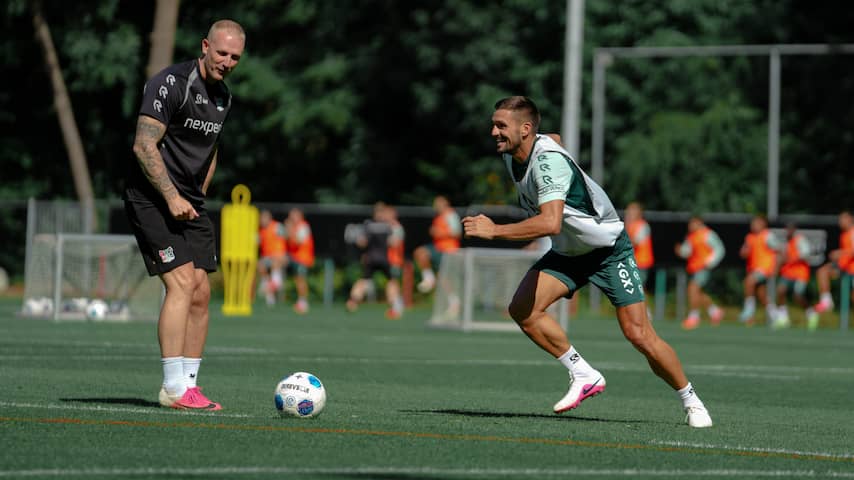 Tadic raakte in Belgrado overtuigd van NEC: 'Ik hou van die positieve arrogantie'