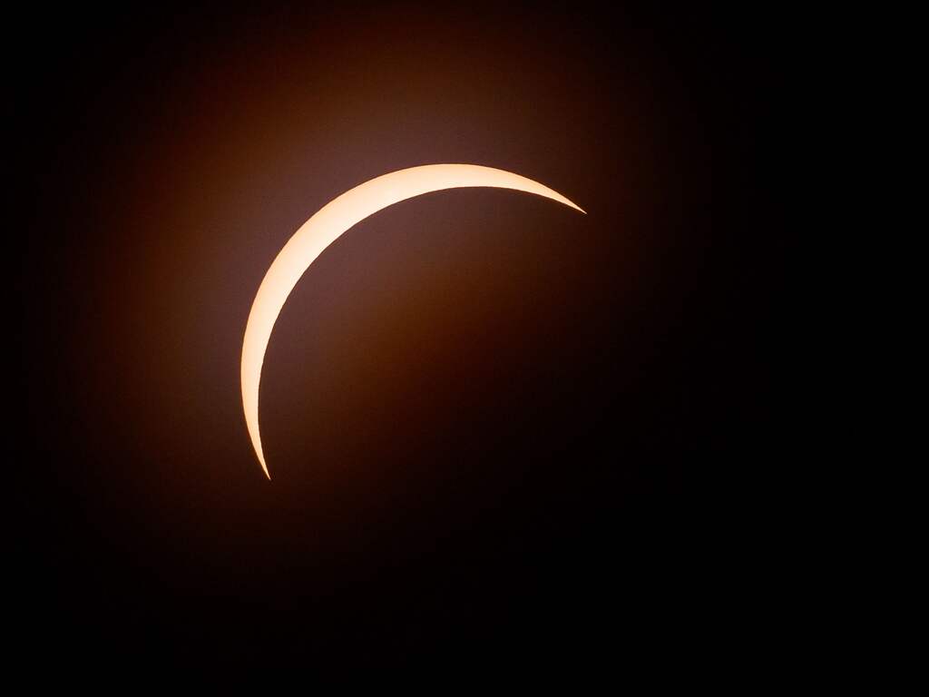 Zon korte tijd volledig verduisterd in delen Noord-Amerika