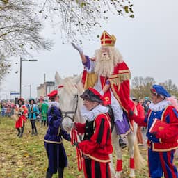 National Sinterklaas arrival this year in Grave, Brabant