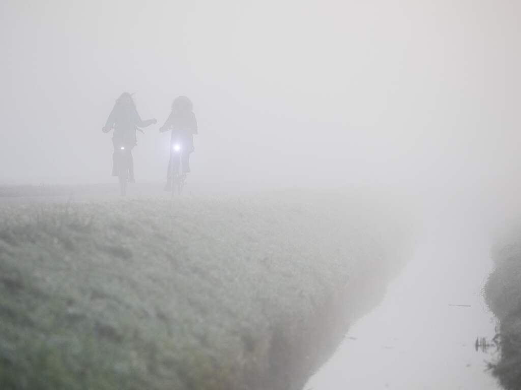 Weerbericht: Code geel in groot deel van het land vanwege dichte mist