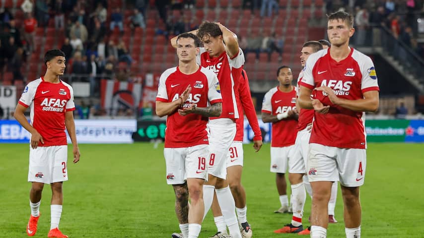 AZ moet vrezen voor koppositie in Eredivisie na misstap tegen Willem II