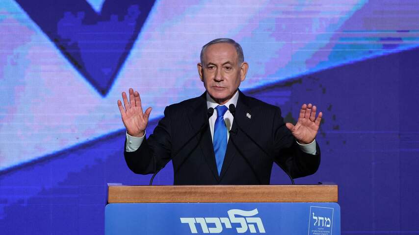 Foto bij Netanyahu klaagt media en journalisten aan om artikelen waarschuwing 7 oktober