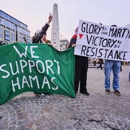 Steunbetuiging aan Hamas is (nog) niet strafbaar: 'Wel een grensgeval'