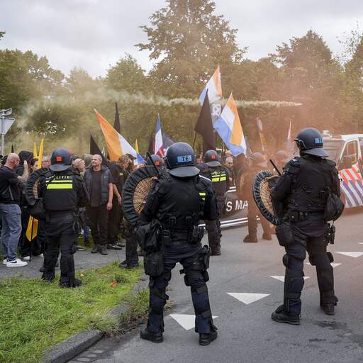 Illustratie bij: Alle 24 verdachten van rellen bij extreemrechts protest op Malieveld vrijgelaten