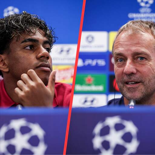 Illustratie bij: Naam Feyenoord valt niet op persconferentie Barcelona in aanloop naar CL-duel
