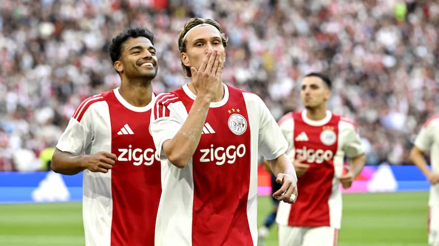 Ajax stap dichter bij Conference League door simpele zege op Shelbourne