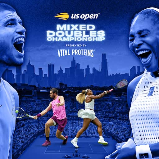 Alcaraz en Serena Williams samen op US Open: 'Twee kampioenen, één team'