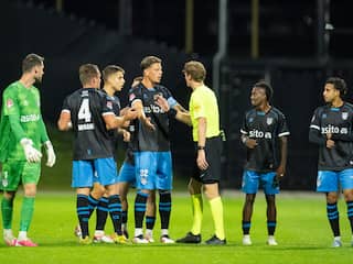 Heracles mist eerste kans op periodetitel in KKD na snelle rode kaart in Helmond
