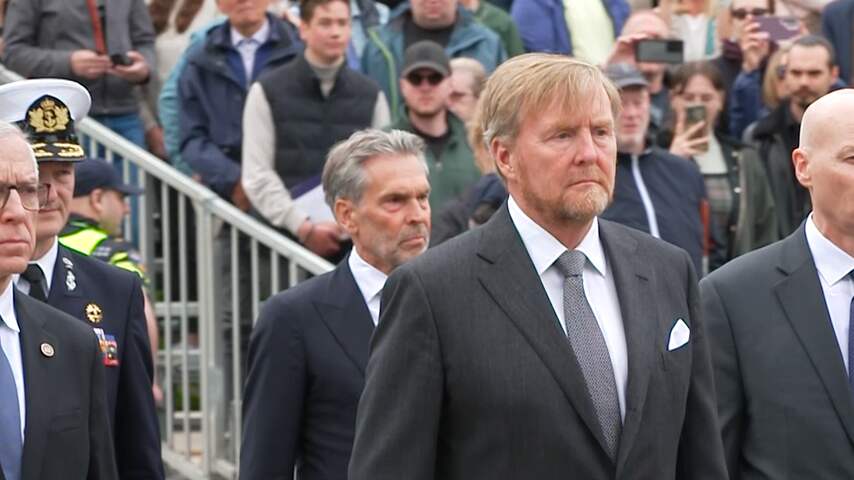 Koning en premier herdenken Amerikaanse oorlogsslachtoffers in Limburg