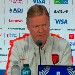 Video | Koeman: 'We leggen onszelf druk op om ver te komen op toernooi'