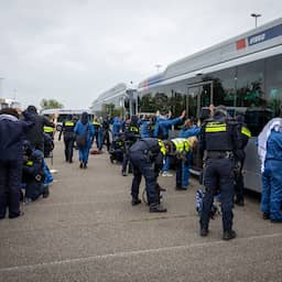 Spoor bij Rotterdamse haven weer vrij na protest met driehonderd aanhoudingen