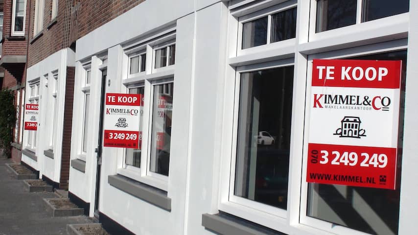 Prijsstijging van koopwoningen vlakt af, maar huizen blijven duur